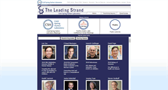 Desktop Screenshot of leadingstrand.cshl.edu