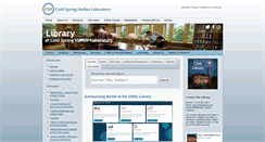 Desktop Screenshot of journals.cshl.edu