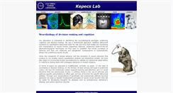 Desktop Screenshot of kepecslab.cshl.edu